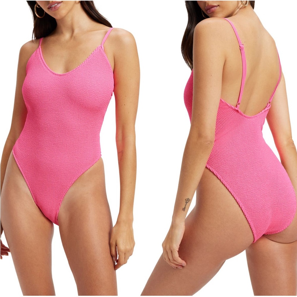 Sold out! Always Fits one piece swimsuit - bright pink